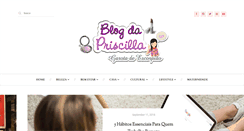 Desktop Screenshot of blogdapriscilla.com